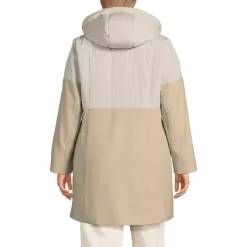 Women's Plus Size Wool Hybrid Coat
