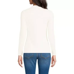 Women's Polished Rib Tie Henley Top