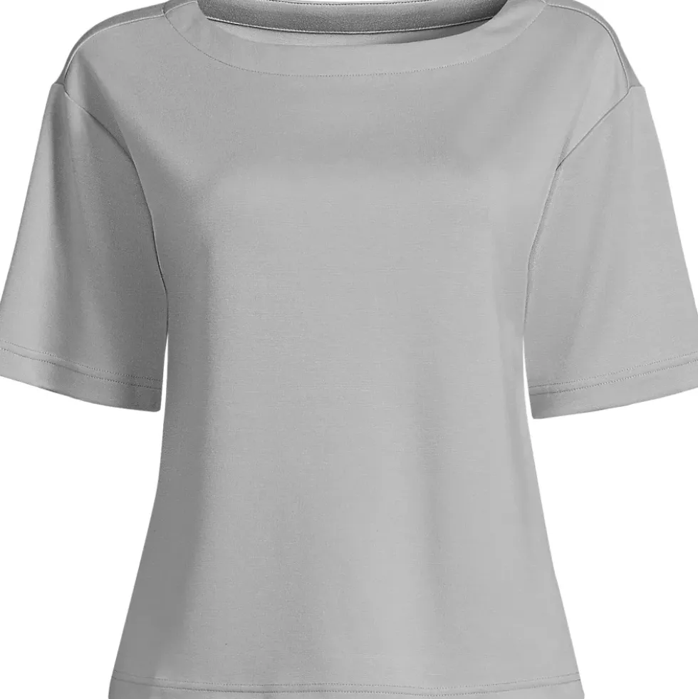 Women's Ponte Elbow Sleeve Shirt