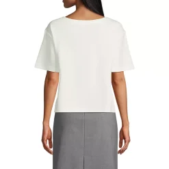 Women's Ponte Elbow Sleeve Shirt