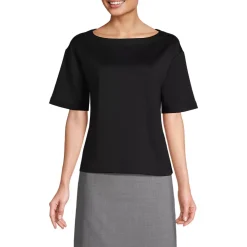 Women's Ponte Elbow Sleeve Shirt
