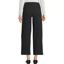 Women's Ponte High Rise Straight Leg Crop Pants