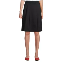 Women's Ponte Pleat Skirt Top of Knee