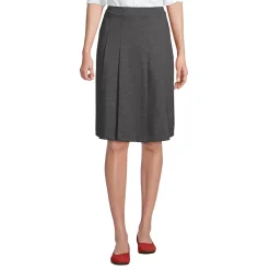 Women's Ponte Pleat Skirt Top of Knee