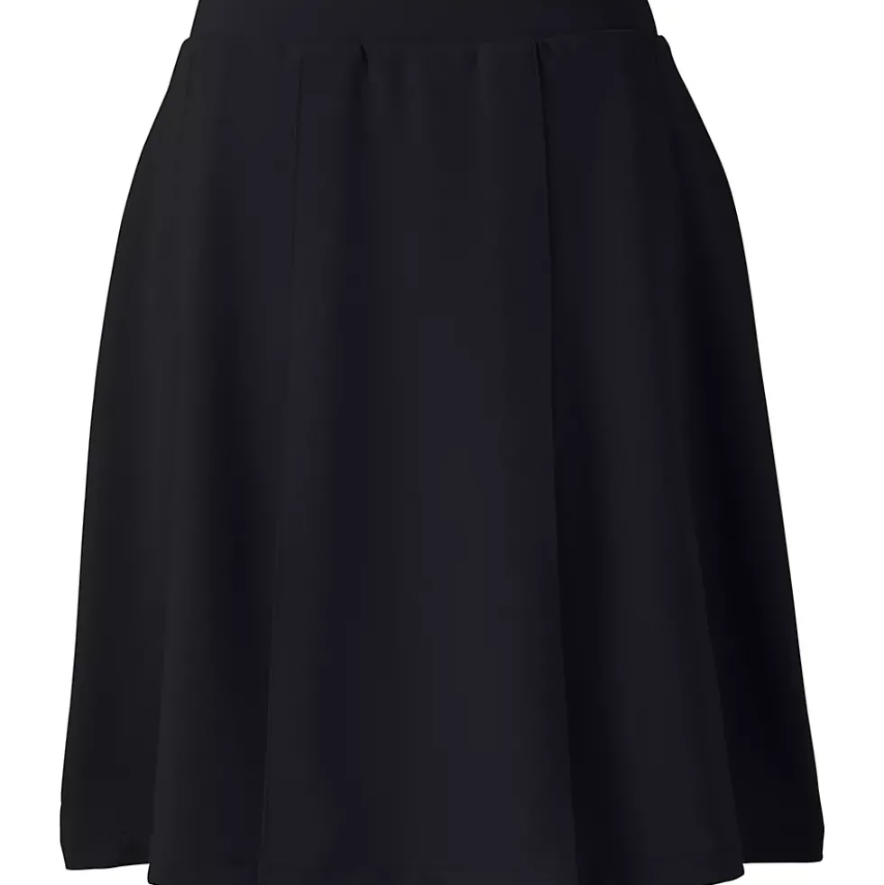 Women's Ponte Pleat Skirt Top of Knee