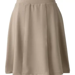 Women's Ponte Pleat Skirt Top of Knee