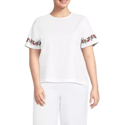 Women's Poplin Eyelet Shirt
