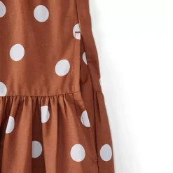 Women's Poplin Halter Midi Dress