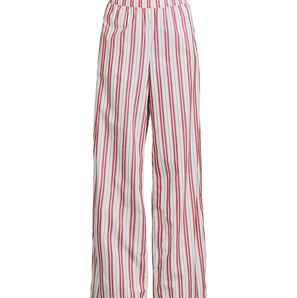 Women's Poplin High Rise Extra Wide Leg Pants