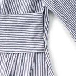 Women's Poplin Midi Wrap Front Dress