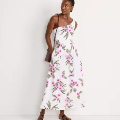 Women's Poplin Pull On Maxi Skirt