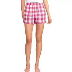 Women's Poplin Sleep Boxer Shorts
