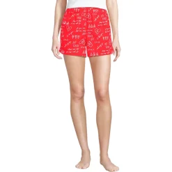 Women's Poplin Sleep Boxer Shorts