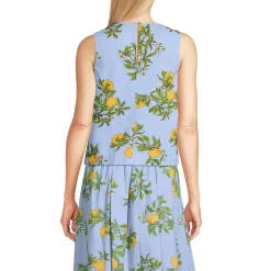 Women's Poplin Sleeveless Shell