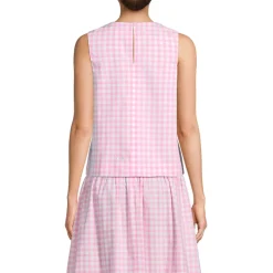 Women's Poplin Sleeveless Shell