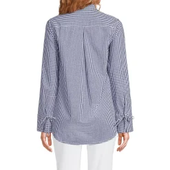 Women's Poplin Tie Sleeve Shirt