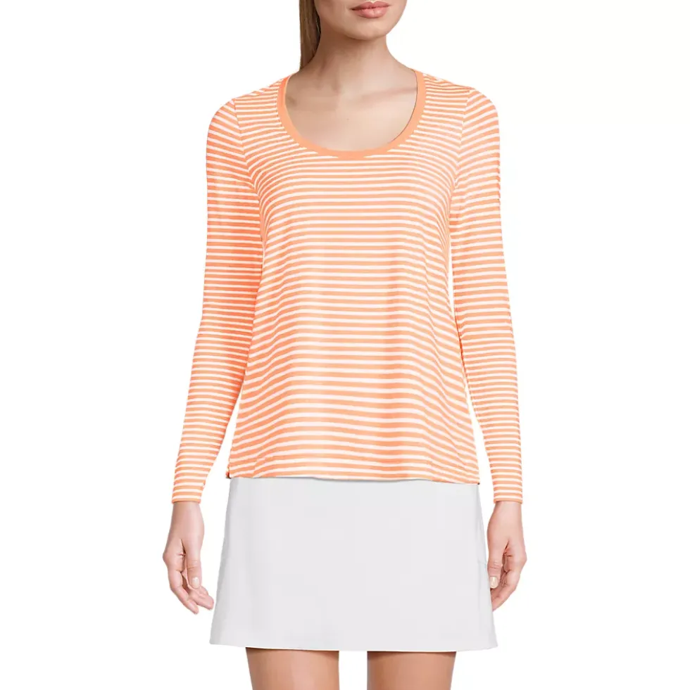Women's Power Performance Long Sleeve Scoopneck Tee