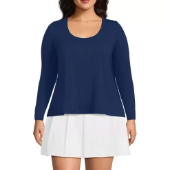 Women's Power Performance Long Sleeve Scoopneck Tee