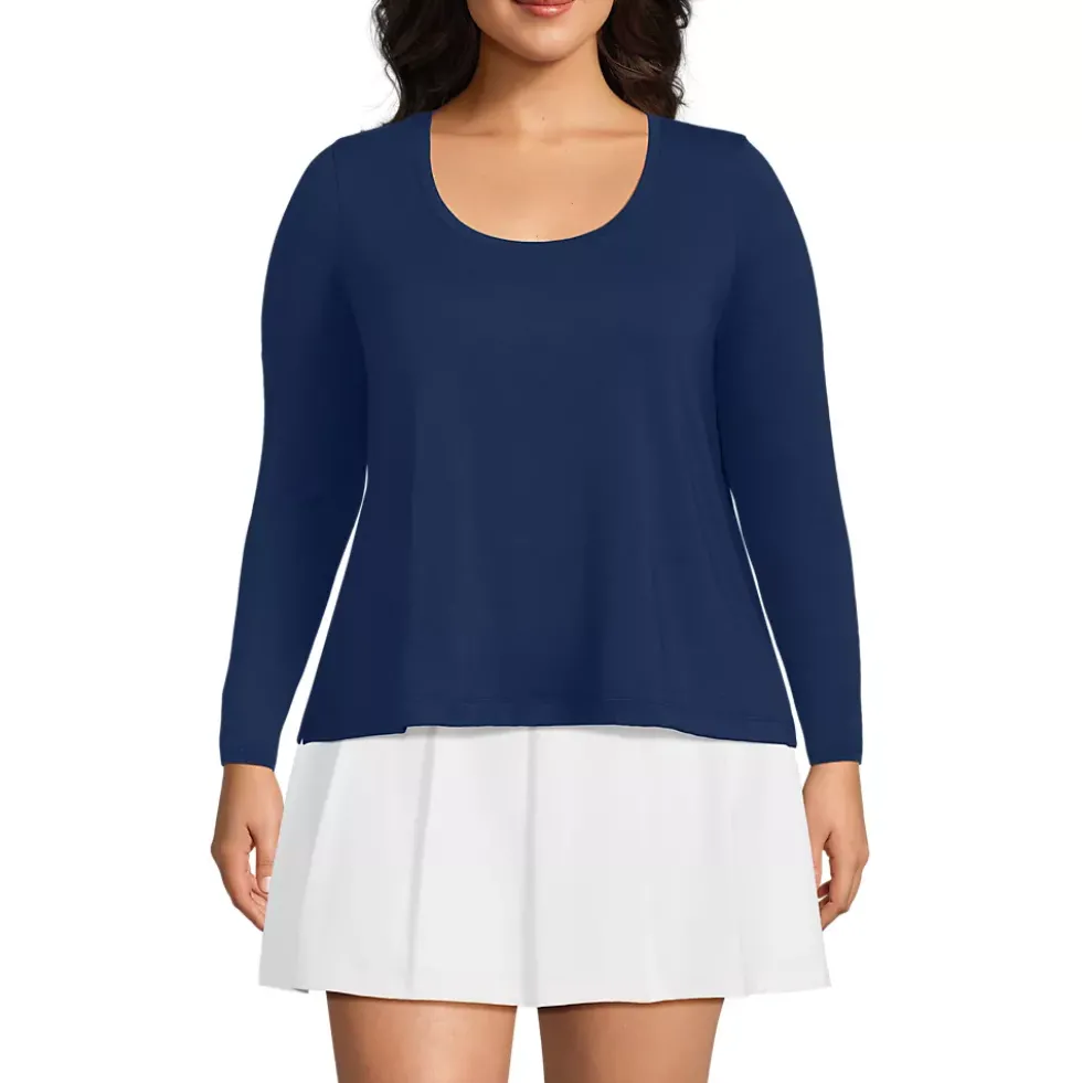 Women's Power Performance Long Sleeve Scoopneck Tee