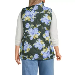 Women's Print FeatherFree Quilted Insulated Vest