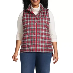Women's Print FeatherFree Quilted Insulated Vest