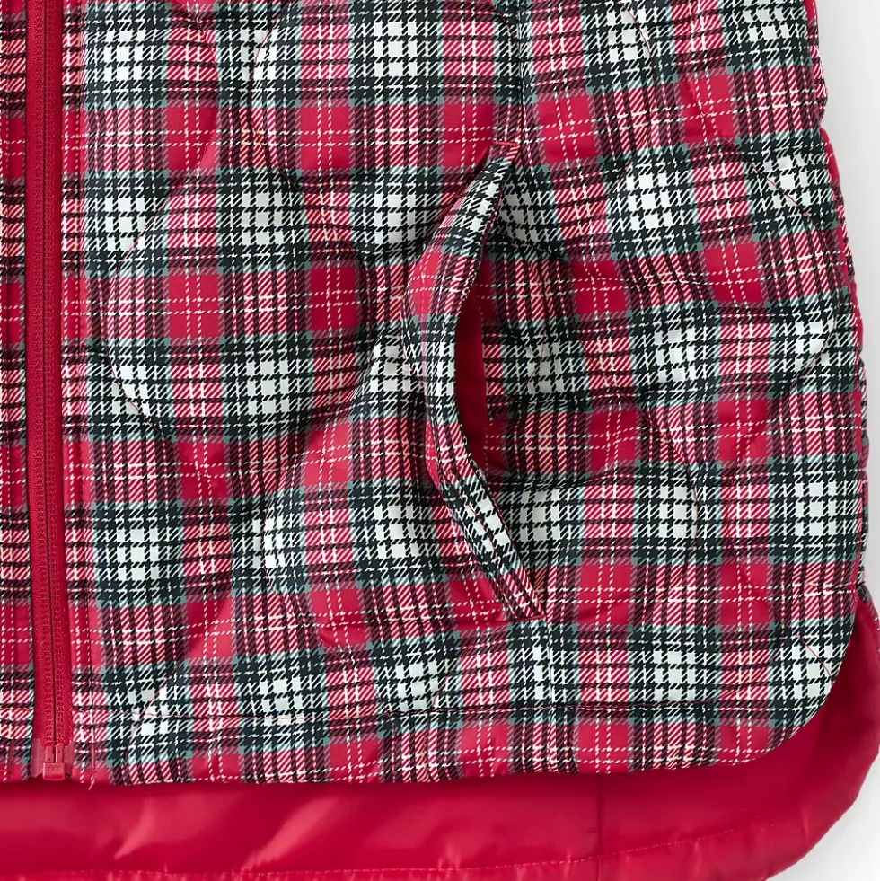 Women's Print FeatherFree Quilted Insulated Vest