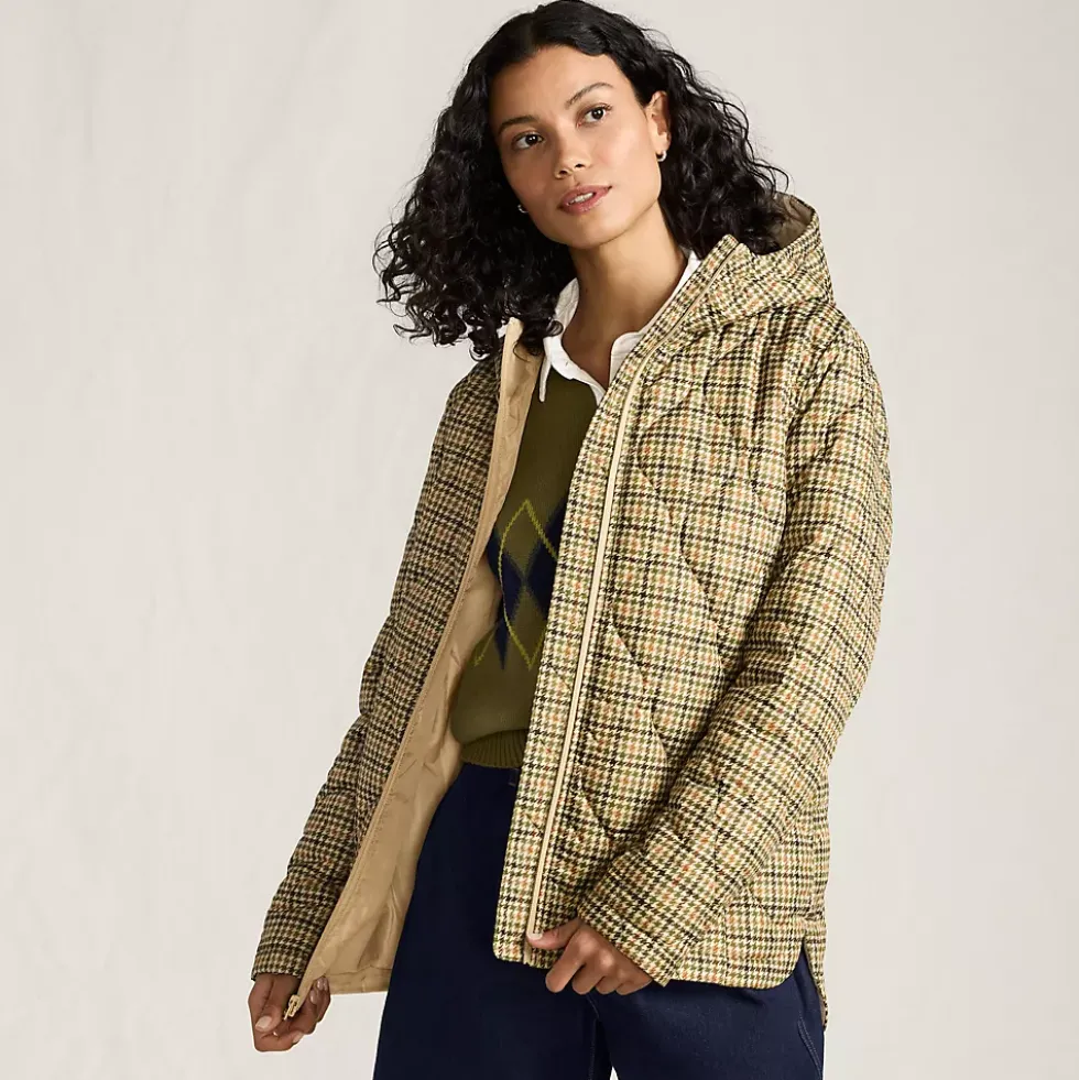 Women's Print FeatherFree Quilted Insulated Jacket