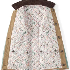 Women's Print Reversible Barn Quilted Insulated Jacket
