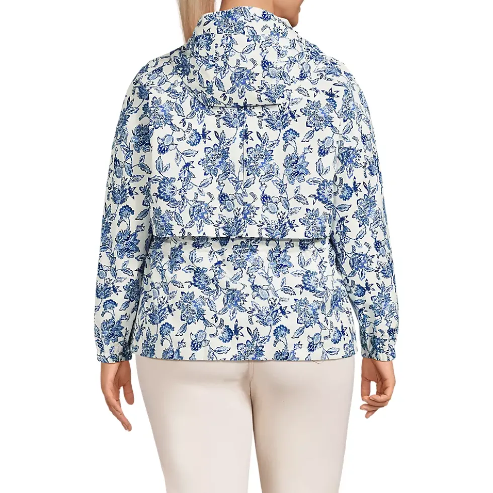 Women's Print Squall Packable Rain Jacket
