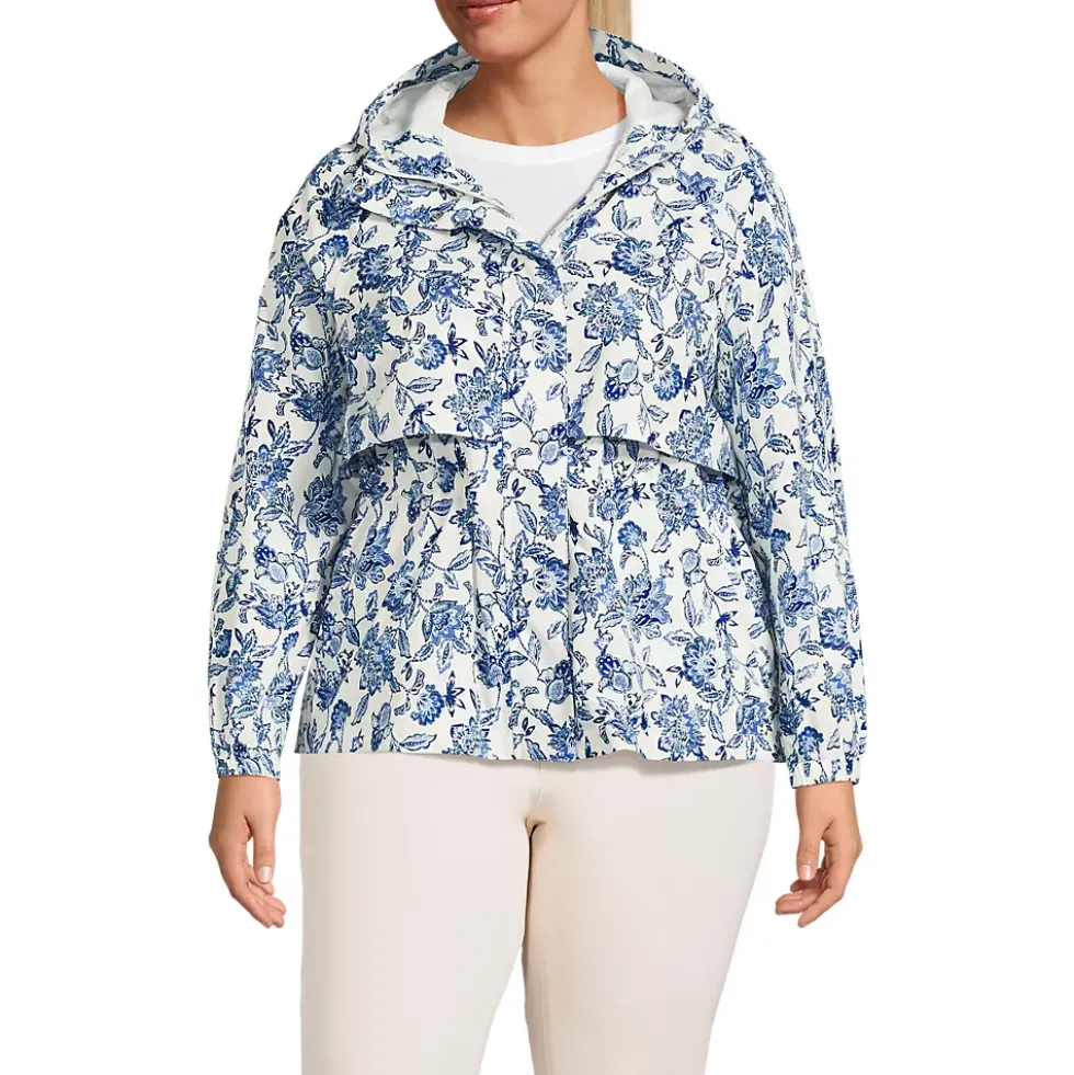 Women's Print Squall Packable Rain Jacket