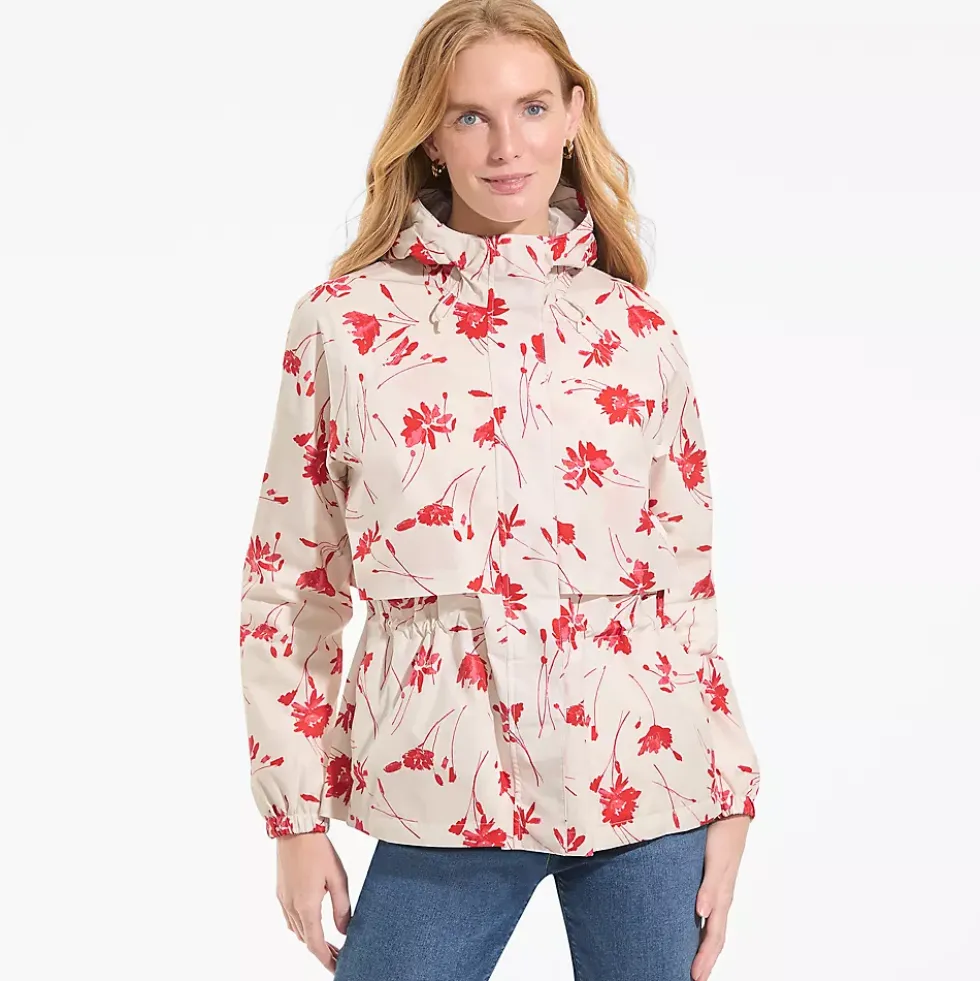 Women's Print Squall Packable Rain Jacket