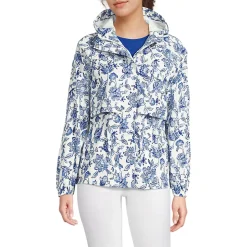 Women's Print Squall Packable Rain Jacket
