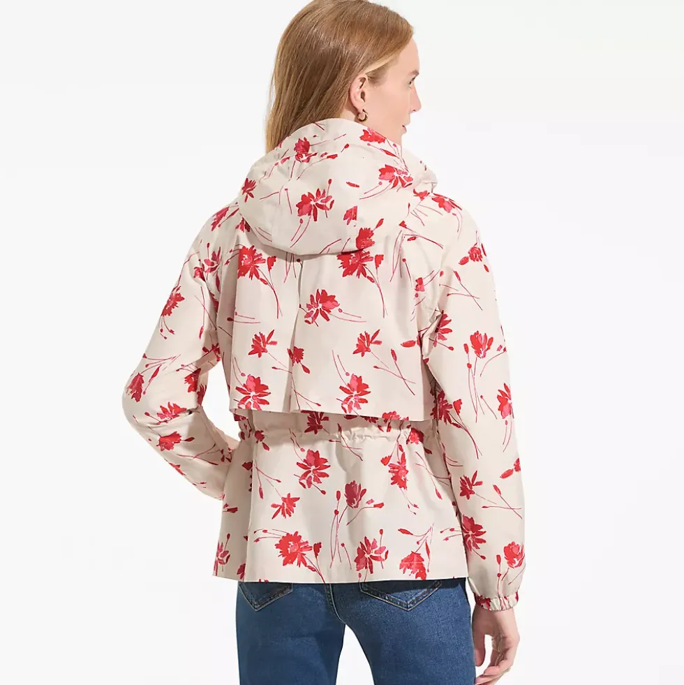 Women's Print Squall Packable Rain Jacket