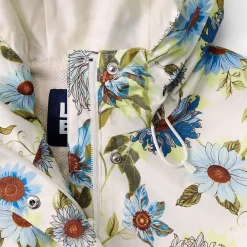 Women's Print Waterproof Hooded Packable Raincoat