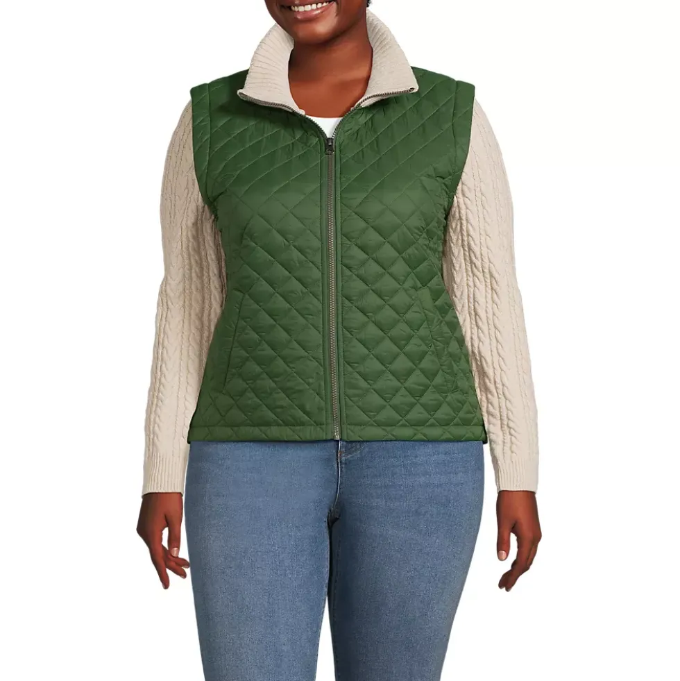 Women's Quilted Sweater Hybrid Barn Jacket