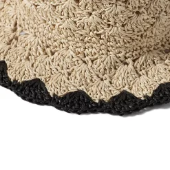 Women's Raffia Bucket Hat