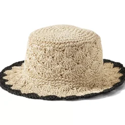 Women's Raffia Bucket Hat