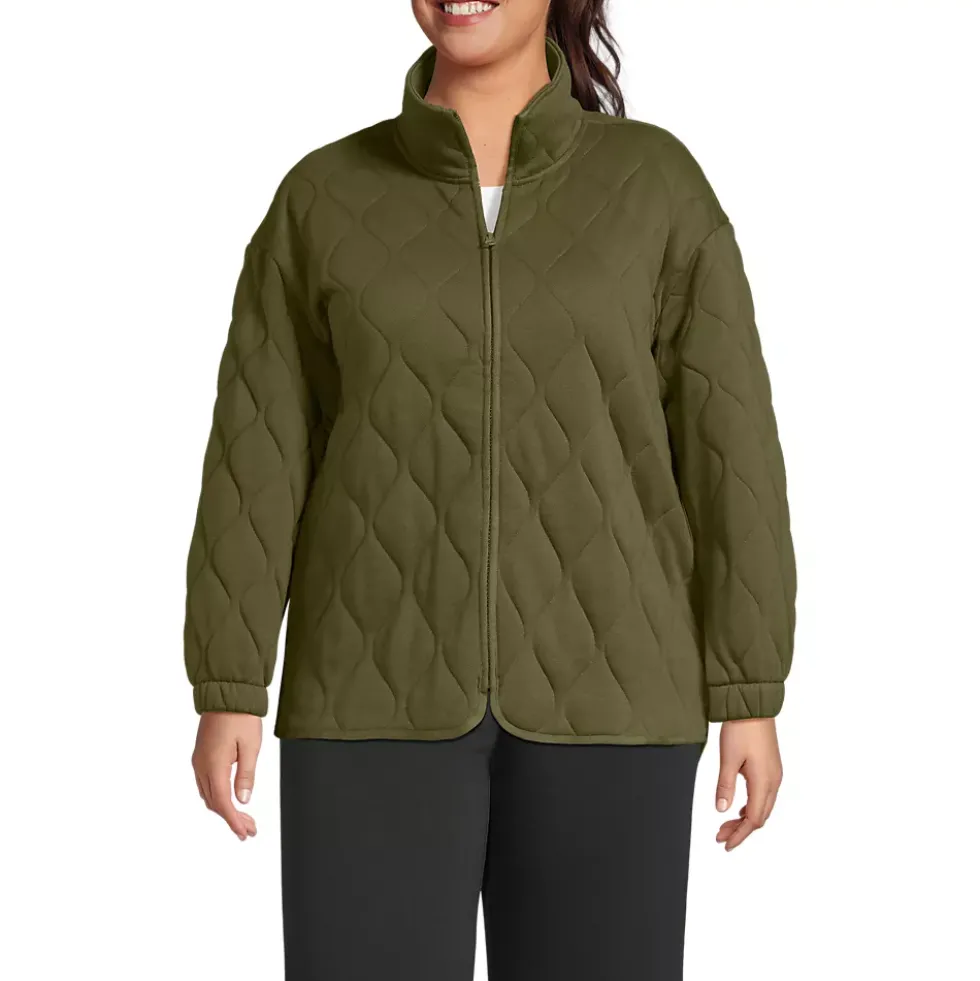Women's RainDefense Serious Sweats Quilted Full Zip Jacket