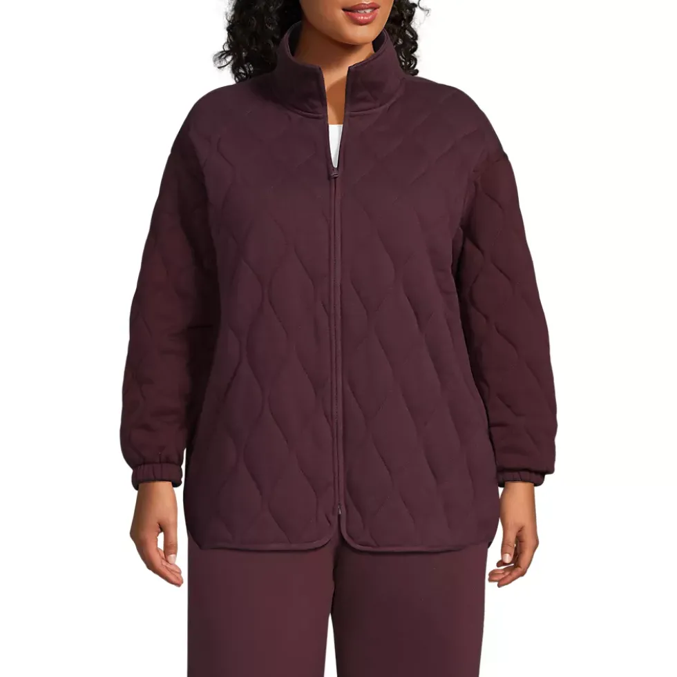 Women's RainDefense Serious Sweats Quilted Full Zip Jacket