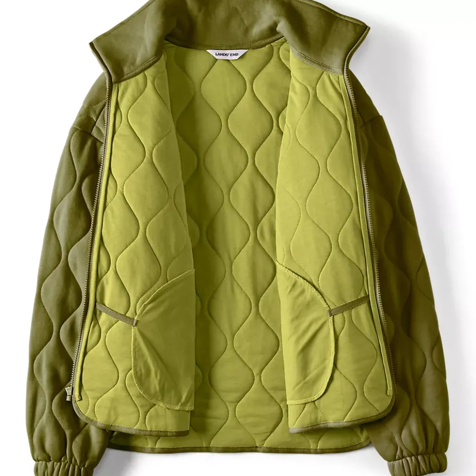 Women's RainDefense Serious Sweats Quilted Full Zip Jacket