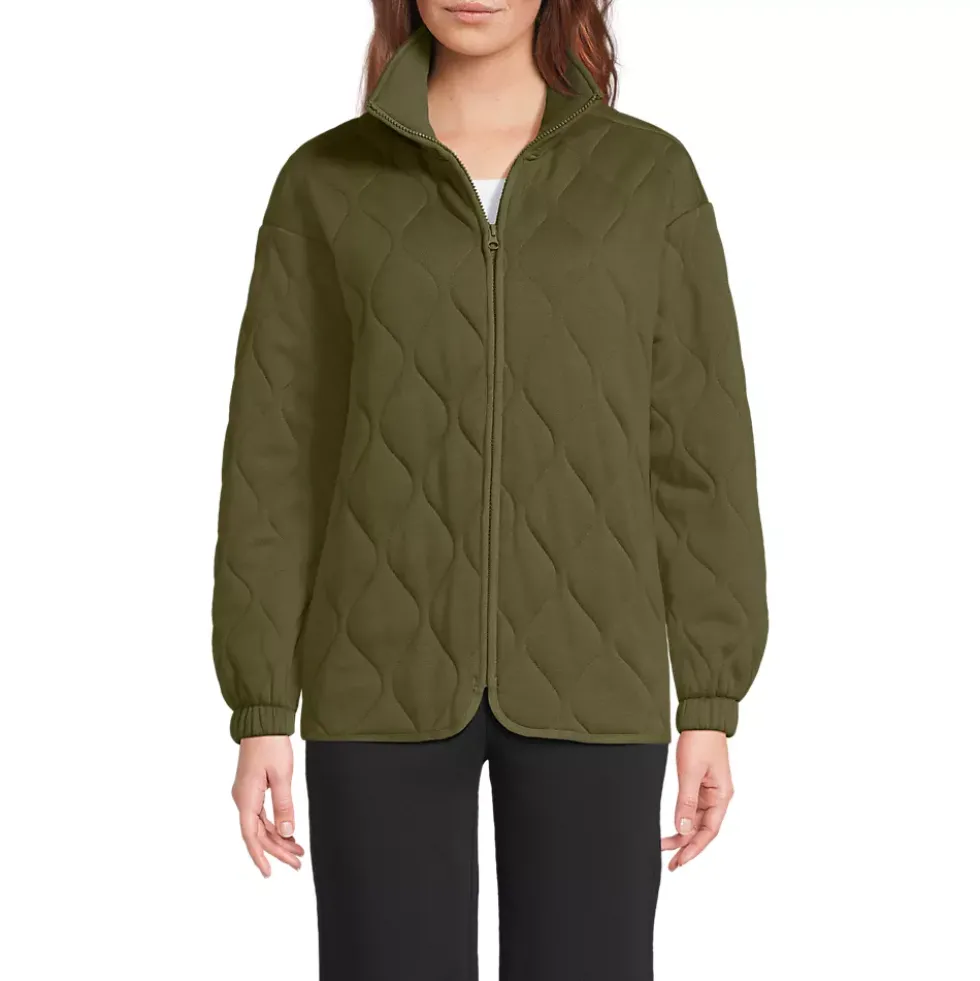 Women's RainDefense Serious Sweats Quilted Full Zip Jacket