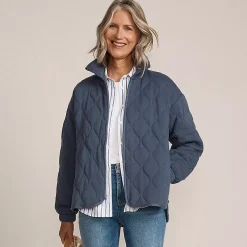 Women's RainDefense Serious Sweats Quilted Full Zip Jacket