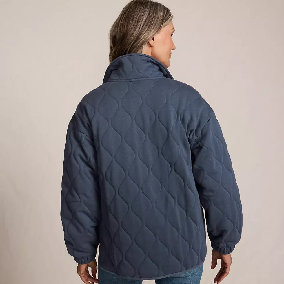 Women's RainDefense Serious Sweats Quilted Full Zip Jacket