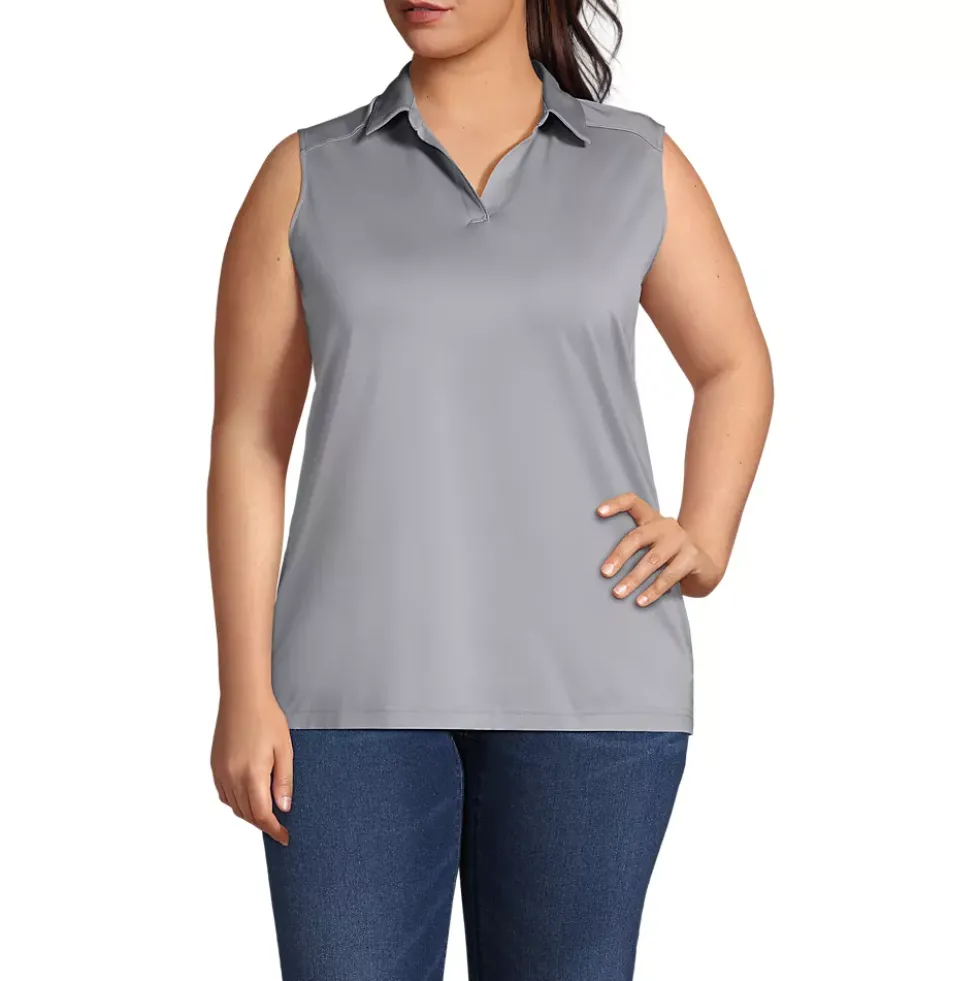 Women's Rapid Dry Sleeveless Sport Collar Polo