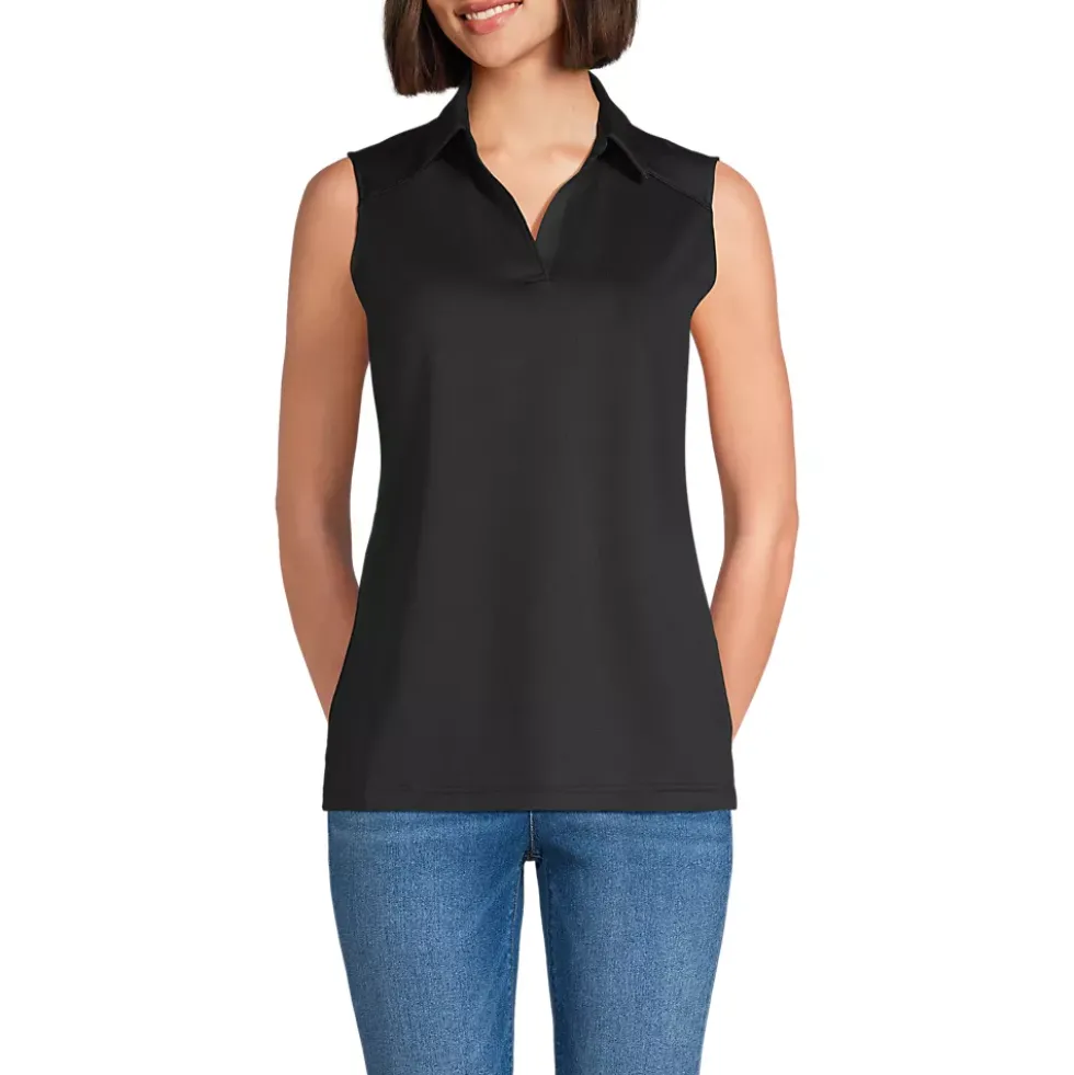 Women's Rapid Dry Sleeveless Sport Collar Polo