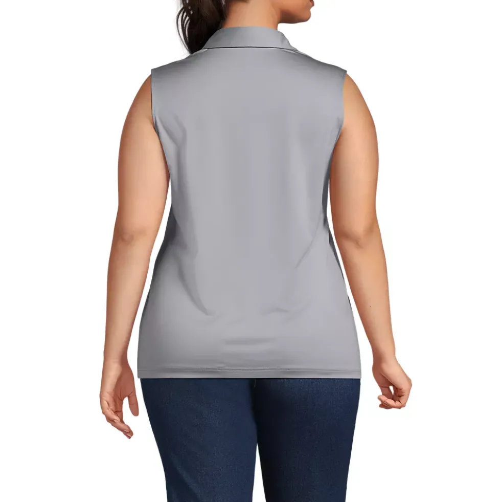 Women's Rapid Dry Sleeveless Sport Collar Polo