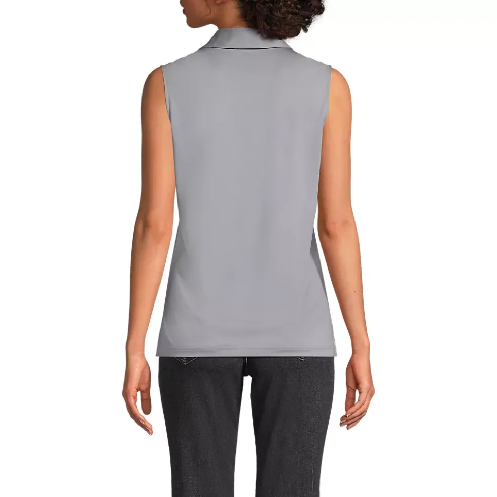 Women's Rapid Dry Sleeveless Sport Collar Polo