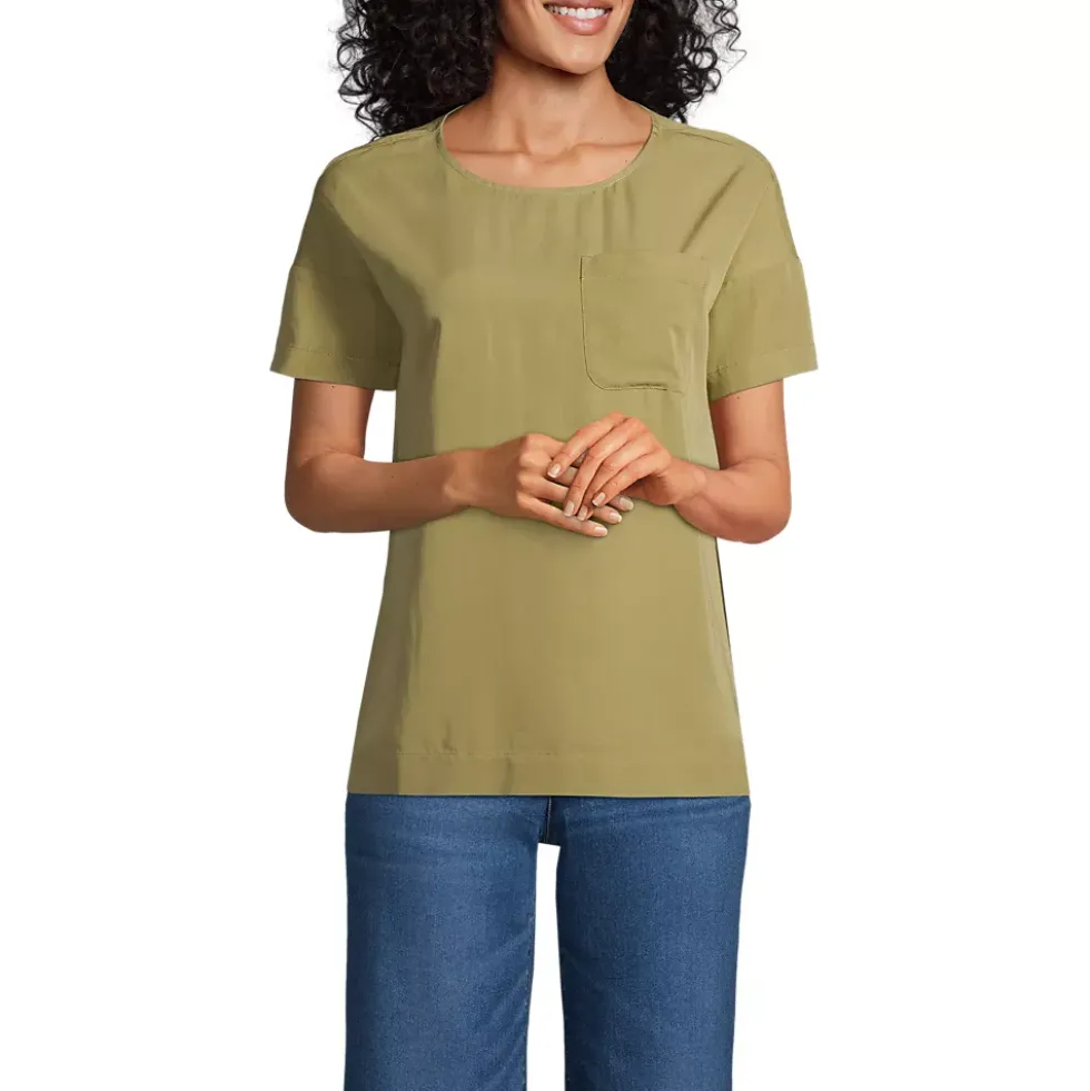 Women's Rayon Short Sleeve Tee