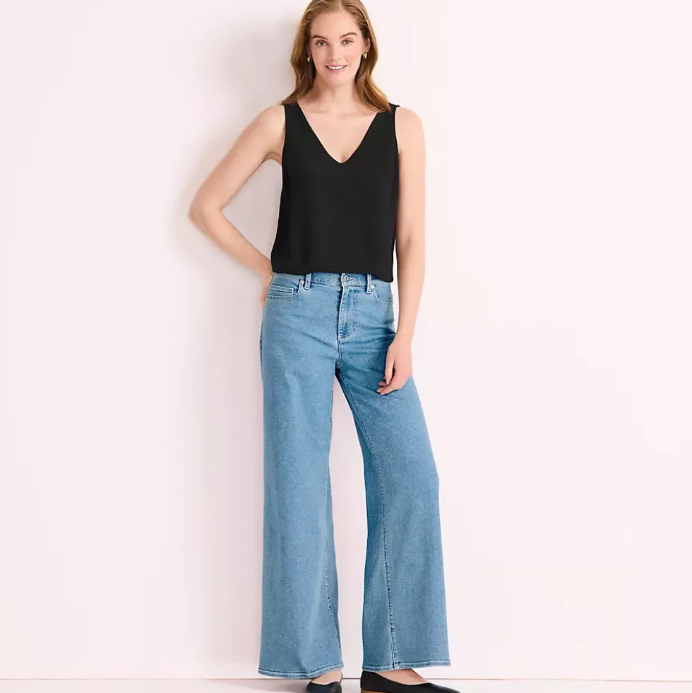 Women's Recover Denim High Rise Extra Wide Leg Jeans