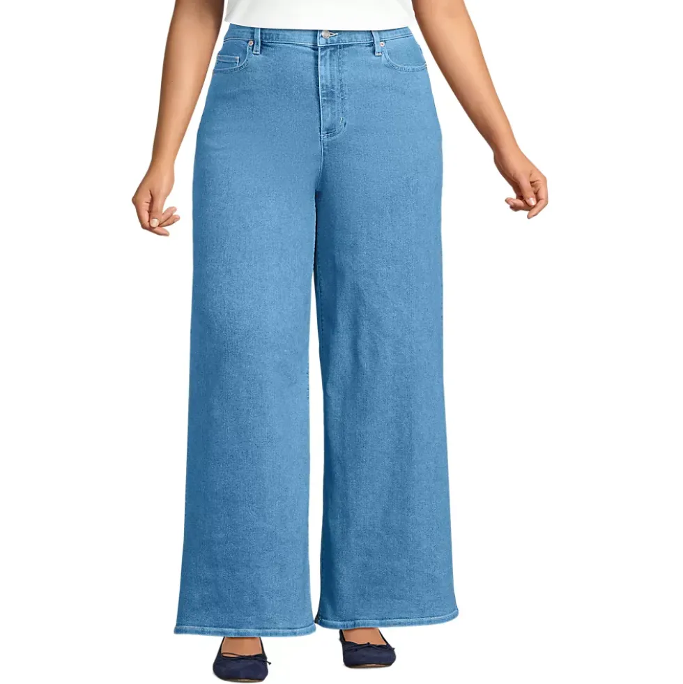 Women's Recover Denim High Rise Extra Wide Leg Jeans